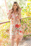 Rouge Bloom Dresden Dress - Wild Skyes
