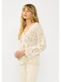 Floral Crochet Lace Cardigan