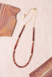 Divinity 16.5-18.5" Ombre Faceted Andesine with Ombre Faceted Andesine Simple Necklace - Wild Skyes