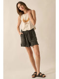 Freedom Flying Eagle Vintage-Wash Graphic Tank Top
