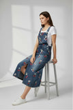 Sarah Overall Dress - Cherry On Top