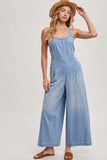 Denim Overall Jumpsuit - Wild Skyes