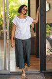 Doyen Textured Gauze Crop