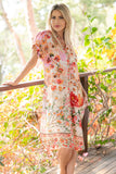 Rouge Bloom Dresden Dress - Wild Skyes