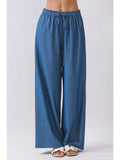 Tencel Wide Leg Pants