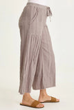 Doyen Textured Gauze Crop - Wild Skyes