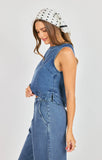 IT'S POURING SLEEVELESS TOP - Wild Skyes