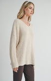 MALIA V NECK SWEATER