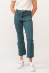 Jeanne Deep Teal Crop