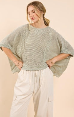 PART OF ME DOLMAN SLV KNIT TOP