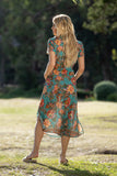 Batik Bloom Dress