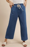 WANDERWAVE SUPER STRETCH DENIM WIDELEG PANT