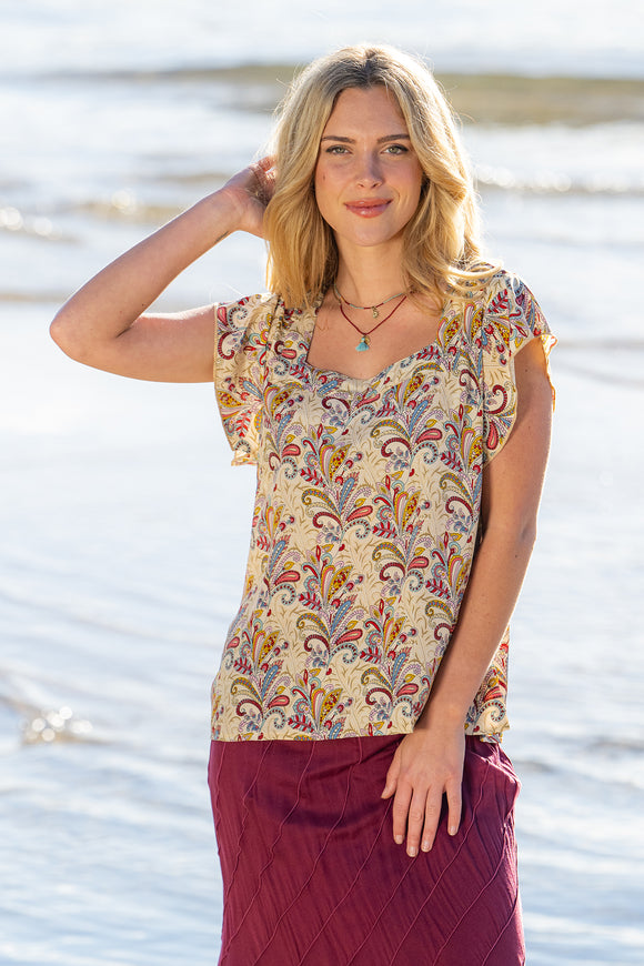 Venice Square Neck Top