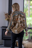 Donella Collared Blouse - Wild Skyes