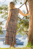 Peyton S/less Boho Dress - Wild Skyes