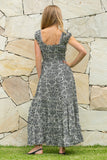 Damask Rosa Dress