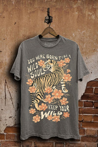 Wild Soul Tiger Graphic Top - Wild Skyes