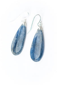 Anne Vaughan Designs Jewelry - Seaside Kyanite Large Teardrop Earrings