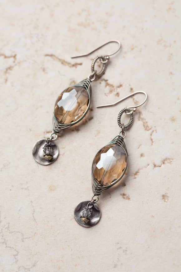 Anne Vaughan Designs Jewelry - Windsor Cottage Herringbone Earrings