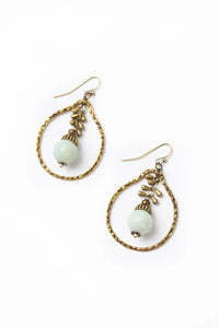 Anne Vaughan Designs Jewelry - Integrity Amazonite Cluster Earrings