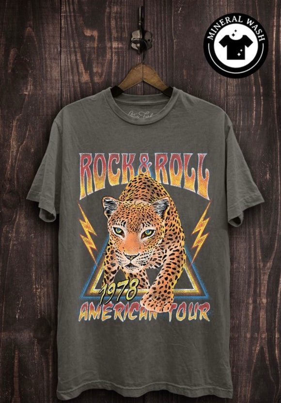 Rock & Roll American Tour Graphic Tee - Wild Skyes